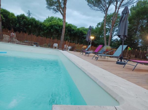 Gîte 6 personnes avec piscine et bain nordique